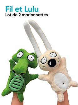 Marionnettes Fil et Lulu